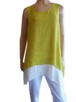 Cordelia St Lime Overlay Top