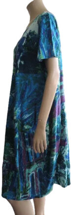 Orientique Stretch Bubble Dress - Image 4