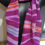 Pink Chiffon Scarf