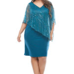 Layla Jones Beaded Overlay Dress